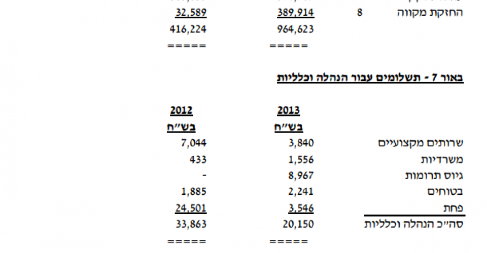 בית ישי מאזן 2013